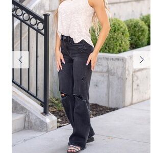 Vervet NEW vintage 90s flare jeans Leslie size 30